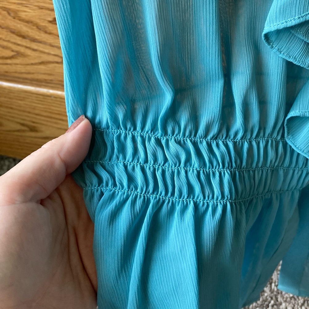 The Limited Ruffle Button Blouse - Picture 5 of 13